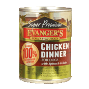 Evanger's Super Premium: Chicken Dinner Dog Food 13 oz